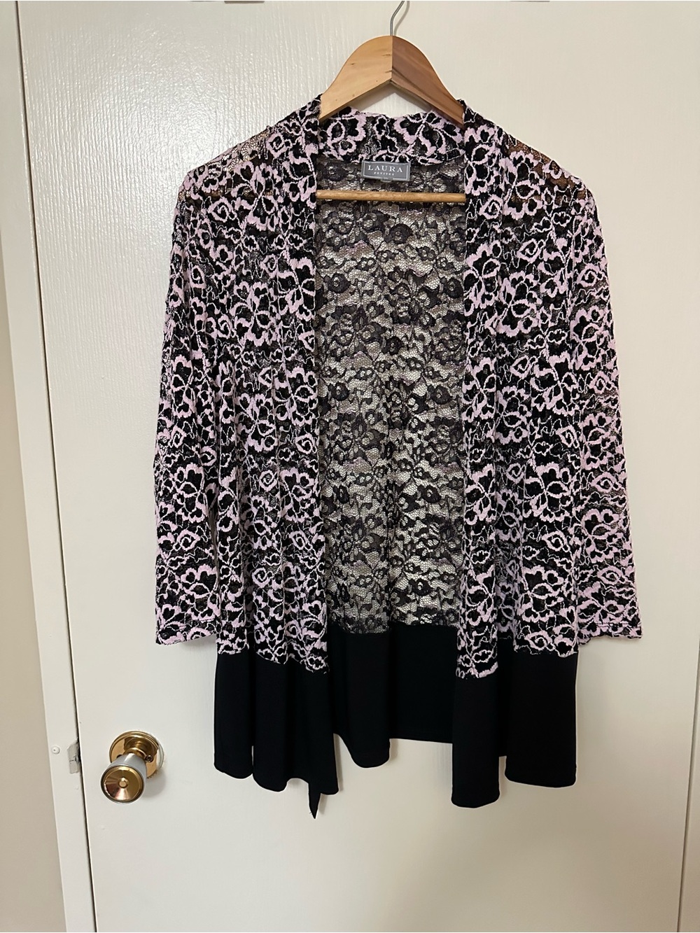 ❤️2for15 Laura Petit Cardigan,pink lace